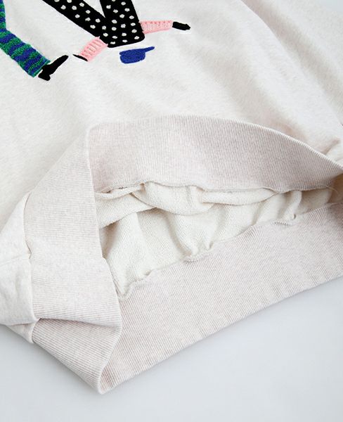 HENRIK VIBSKOV.HV CHARACTERS SWEAT[WHITE]_