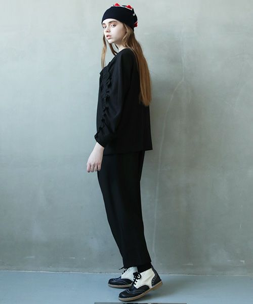 HENRIK VIBSKOV.Yuri Pants[Black]_