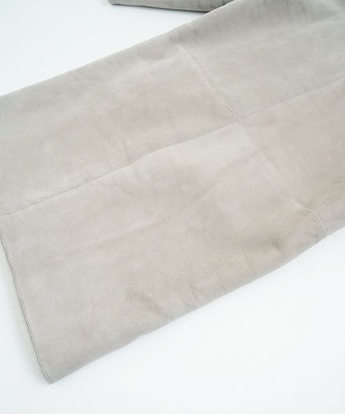 KristenseN DU NORD  ｸﾘｽﾃﾝｾﾝ ﾄﾞｩ ﾉﾙﾄ MOUTON COAT [221-12434/F-301 02 chalk] KristenseN DU NORD店舗 KristenseN DU NORD通販 KristenseN DU NORD公式