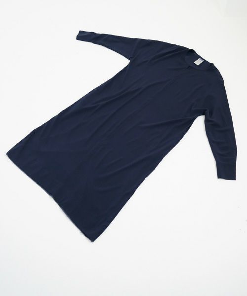 KristenseN DU NORD  ｸﾘｽﾃﾝｾﾝ ﾄﾞｩ ﾉﾙﾄ DRESS [221-12507/F-370 05 blue notte] KristenseN DU NORD店舗 KristenseN DU NORD通販 KristenseN DU NORD公式