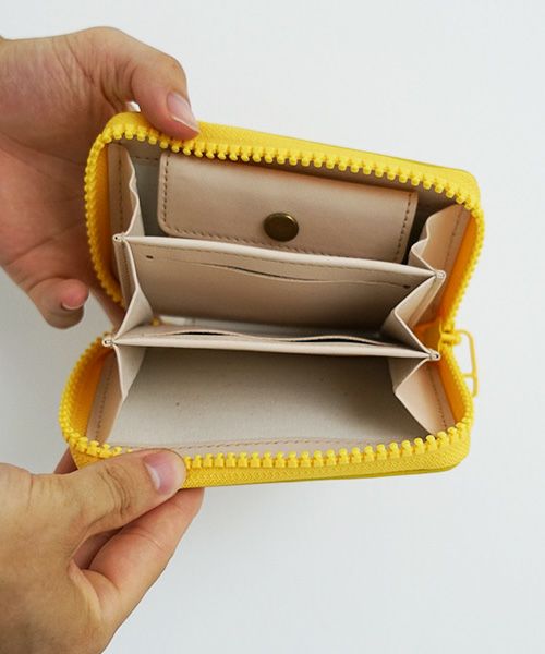 macromauro マクロマウロ.Kip Wallet R [yellow]_
