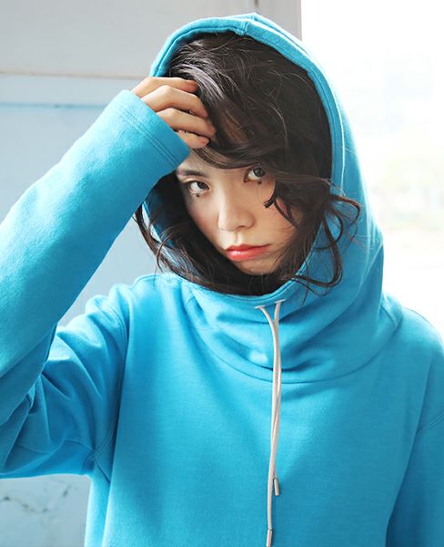 hatra ハトラ.HOODY [BLUE]_