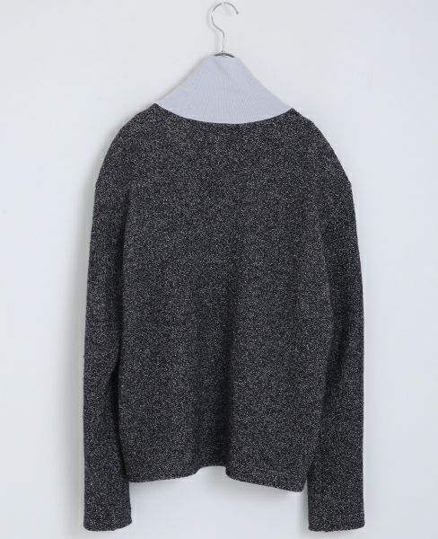 hatra ハトラ.HIGHNECK PULLOVER[NAVY]_