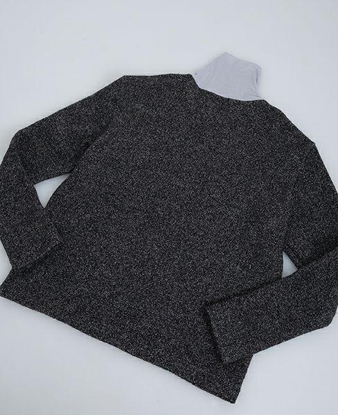 hatra ハトラ.HIGHNECK PULLOVER[NAVY]_
