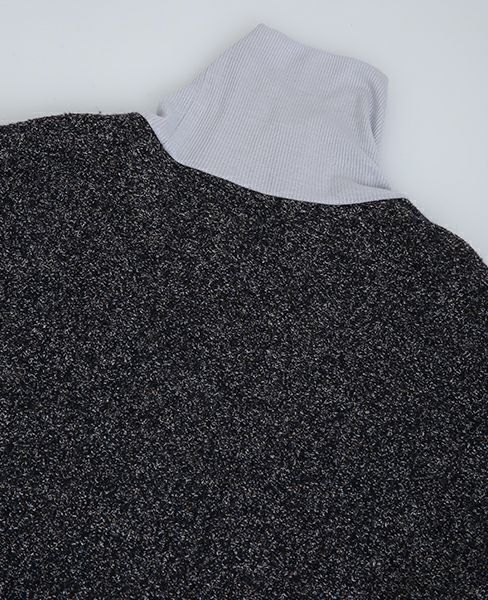 hatra ハトラ.HIGHNECK PULLOVER[NAVY]_