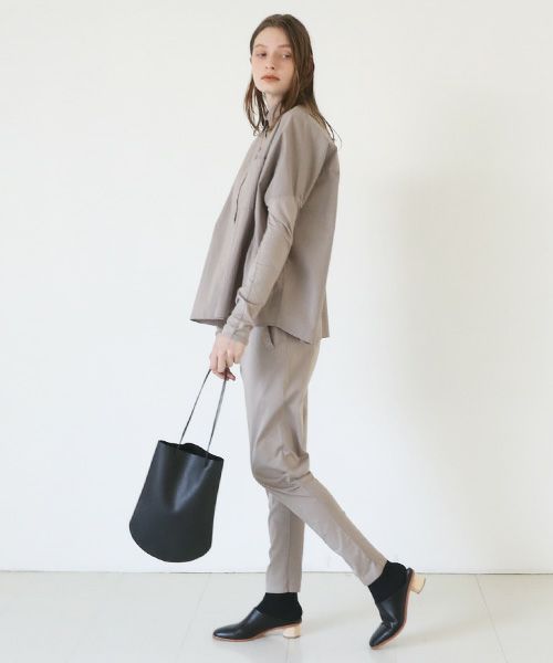 _Fot.フォート.half circle tote [1303b/black]