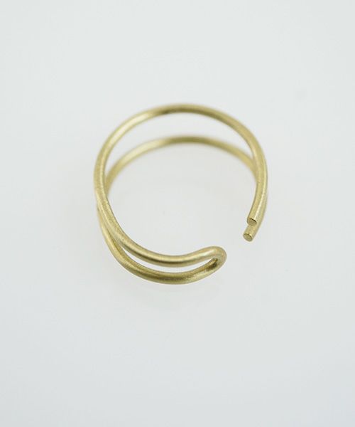 _Fot.フォート.round wire earring M_egg [1403a_cm/brass]