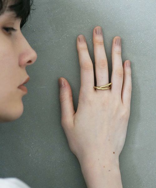 _Fot.フォート.round wire ring_single [1105a_s/brass]