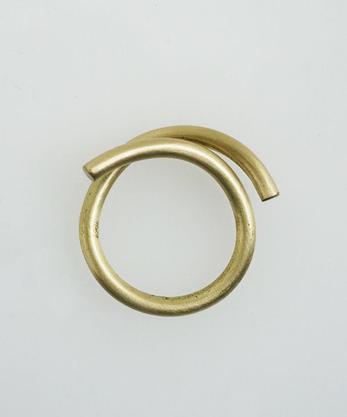 _Fot.フォート.round wire ring_single [1105a_s/brass]