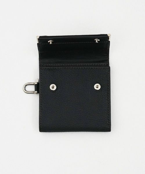 EDROBERTJUDSON.エドロバートジャドソン.shackle bifold wallet [B01XWL-65/05/black]
