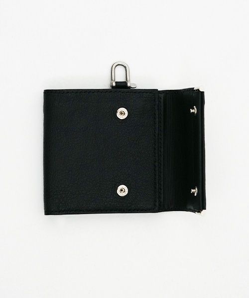 EDROBERTJUDSON.エドロバートジャドソン.shackle bifold wallet [B01XWL-65/05/black]