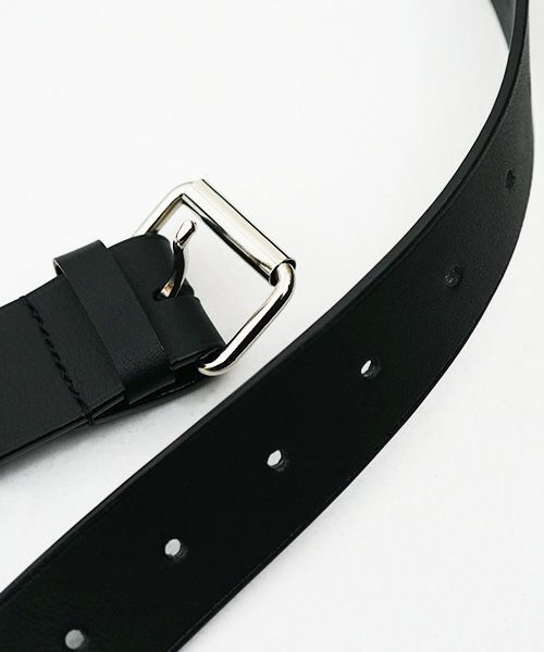 EDROBERTJUDSON.エドロバートジャドソン.box stitch belted wallet [BUCKS/B01XWL-69/05/black]