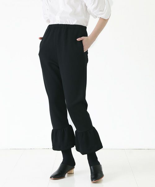 MIYAO.ミヤオ.PANTS[BLACK×BLACK]