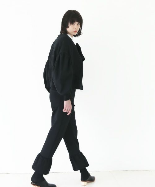MIYAO.ミヤオ.PANTS[BLACK×BLACK]