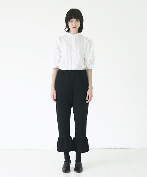 MIYAO.ミヤオ.PANTS[BLACK×BLACK]