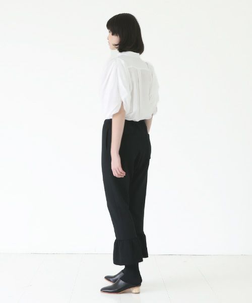 MIYAO.ミヤオ.PANTS[BLACK×BLACK]