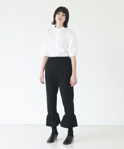 MIYAO ミヤオ PANTS[BLACK×BLACK]