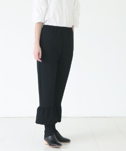 MIYAO.ミヤオ.PANTS[BLACK×BLACK]