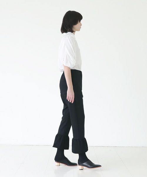 MIYAO.ミヤオ.PANTS[BLACK×BLACK]