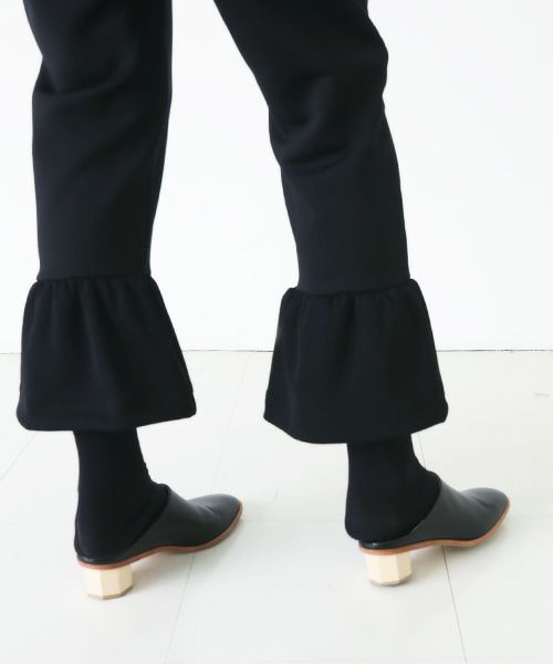 MIYAO.ミヤオ.PANTS[BLACK×BLACK]