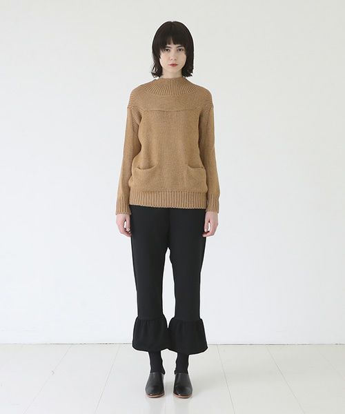 MIYAO.ミヤオ.SWEATER[CAMEL]