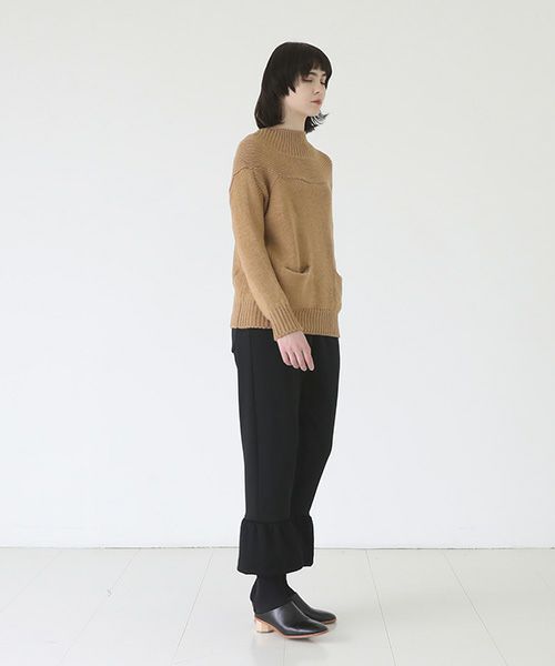 MIYAO.ミヤオ.SWEATER[CAMEL]