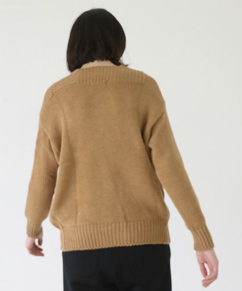 MIYAO.ミヤオ.SWEATER[CAMEL]