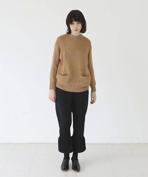 MIYAO.ミヤオ.SWEATER[CAMEL]