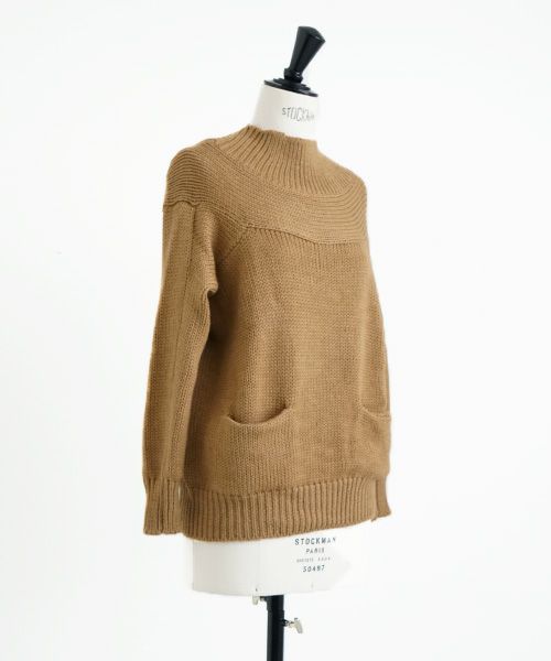 MIYAO.ミヤオ.SWEATER[CAMEL]
