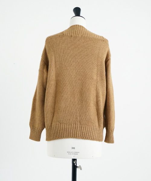 MIYAO.ミヤオ.SWEATER[CAMEL]