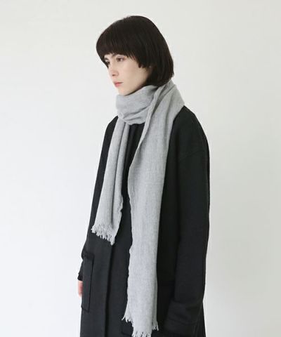 private 02 04 .プライベート 02 04.stole  [W-1615-2  18-o heather gray]