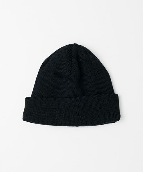 YOKO SAKAMOTO.ヨーコサカモト.KNIT BIG WATCH CAP [BLACK] YS - KNIT - CAP