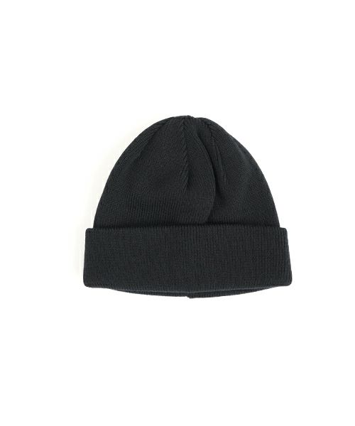 YOKO SAKAMOTO.ヨーコサカモト.KNIT BIG WATCH CAP [BLACK] YS - KNIT - CAP