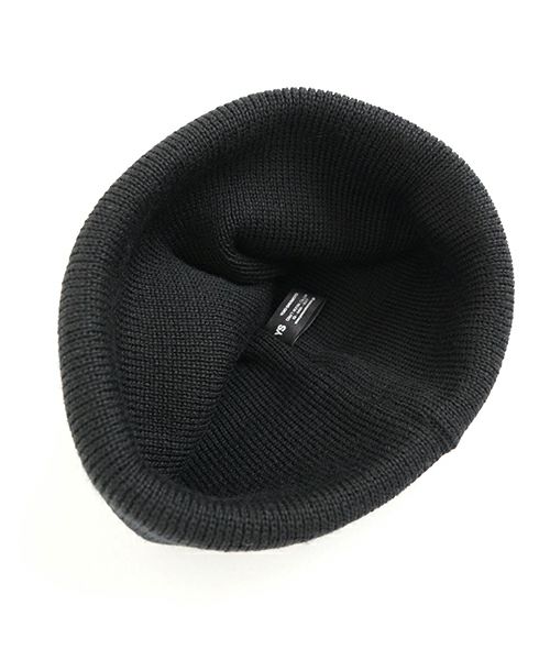 YOKO SAKAMOTO.ヨーコサカモト.KNIT BIG WATCH CAP [BLACK] YS - KNIT - CAP