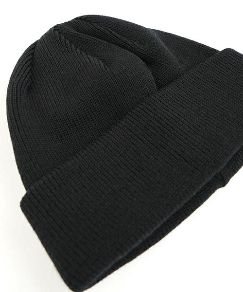 YOKO SAKAMOTO.ヨーコサカモト.KNIT BIG WATCH CAP [BLACK] YS - KNIT - CAP