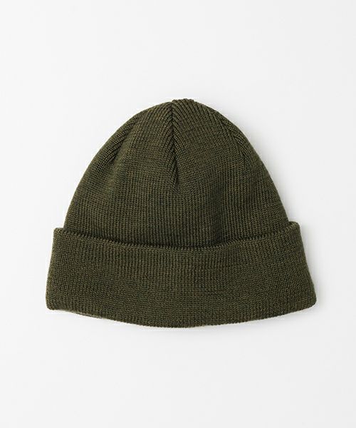 YOKO SAKAMOTO.ヨーコサカモト.KNIT BIG WATCH CAP [HEATHER OLIVE] YS - KNIT - CAP