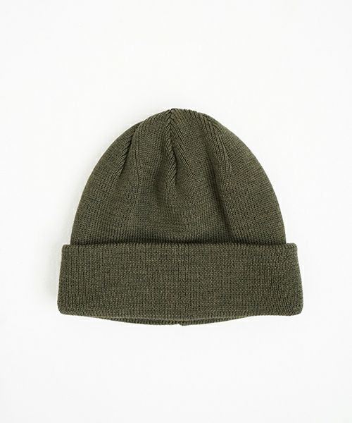 YOKO SAKAMOTO.ヨーコサカモト.KNIT BIG WATCH CAP [HEATHER OLIVE] YS - KNIT - CAP