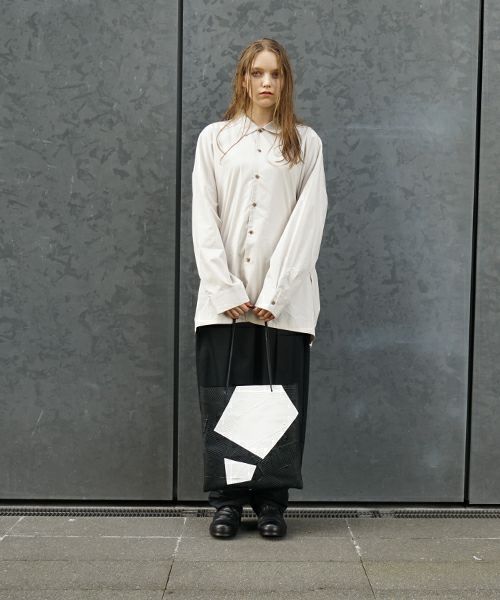 KAGARI YUSUKE.TOTO BAG ブラックカラーペイント W17-01 BK