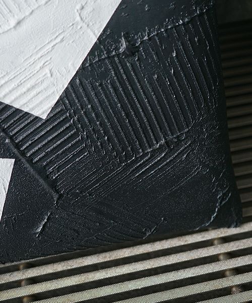 KAGARI YUSUKE.TOTO BAG ブラックカラーペイント W17-01 BK