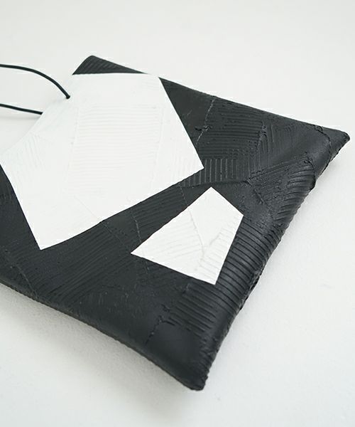 KAGARI YUSUKE.TOTO BAG ブラックカラーペイント W17-01 BK