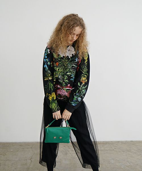 AHCAHCUM.あちゃちゅむ.お目目のバッグ[green]