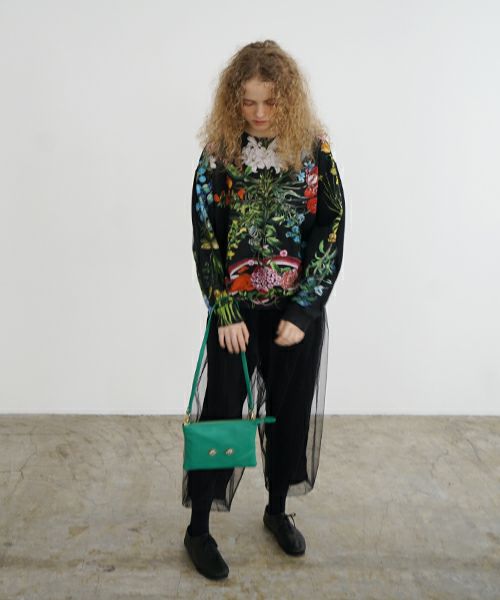 AHCAHCUM.あちゃちゅむ.お目目のバッグ[green]