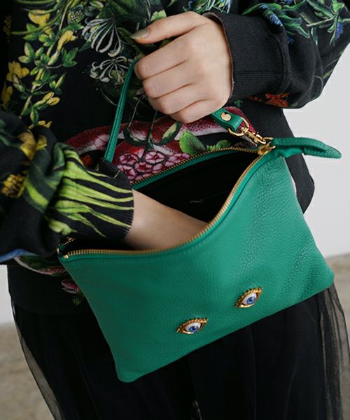 AHCAHCUM.あちゃちゅむ.お目目のバッグ[green]