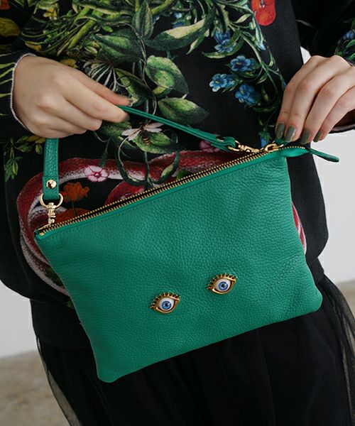 AHCAHCUM.あちゃちゅむ.お目目のバッグ[green]