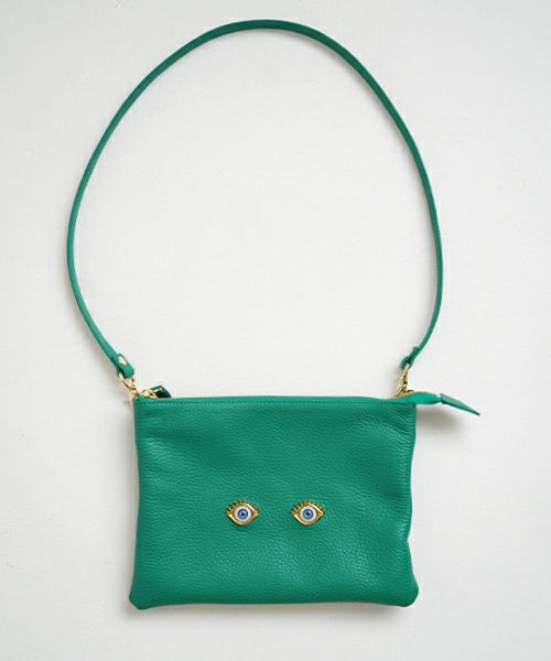 AHCAHCUM.あちゃちゅむ.お目目のバッグ[green]