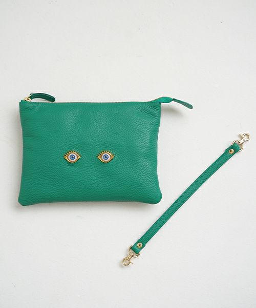 AHCAHCUM.あちゃちゅむ.お目目のバッグ[green]