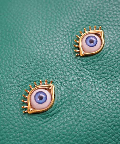 AHCAHCUM.あちゃちゅむ.お目目のバッグ[green]