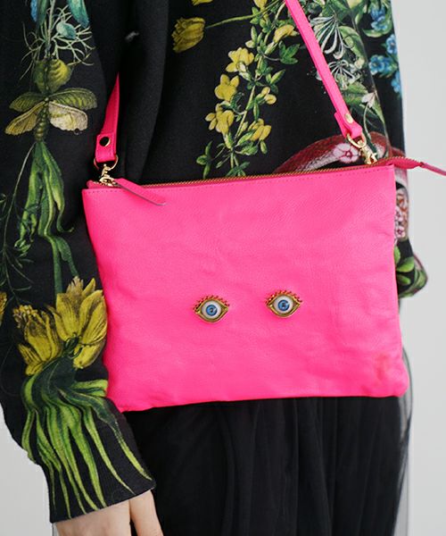 AHCAHCUM.あちゃちゅむ.お目目のバッグ[pink]