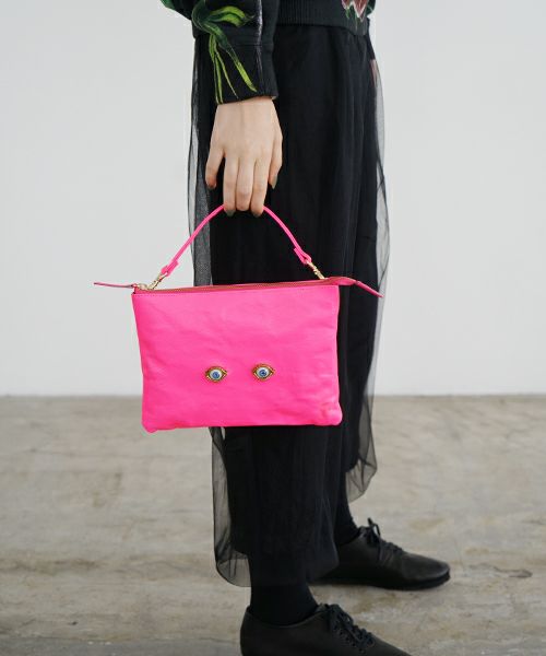 AHCAHCUM あちゃちゅむ お目目のバッグ[pink]