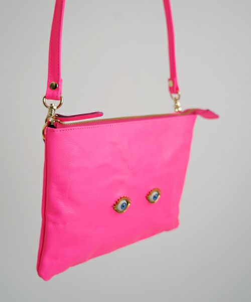 AHCAHCUM.あちゃちゅむ.お目目のバッグ[pink]